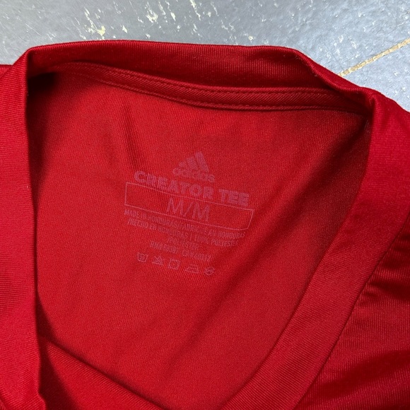 Adidas Nebraska Cornhuskers Football Shirt Medium NCAA Big Red EA1128 University - Picture 4 of 7